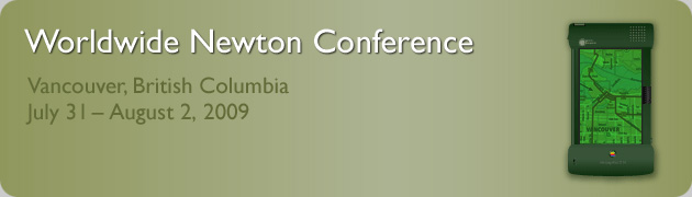 Worldwide Newton Conference - Vancouver, British Columbia - July - August 2009
